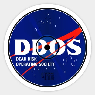 DDOS Space Sticker